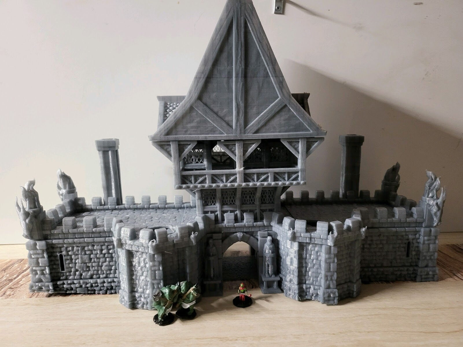 Caretaker Gate House, 28mm, Drennheim, Warhammer, Dungeons and Dragons - 28mm Terrain - warhammer terrain