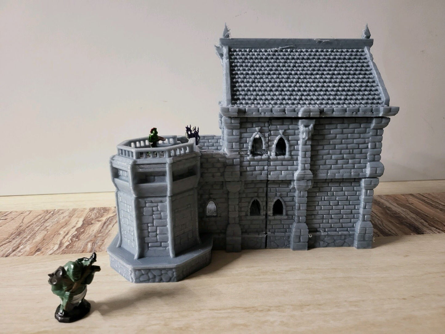 Ulvheim Noblehouse 28mm Scale - Drennheim - Warhammer - Dungeons and Dragons - 28mm Terrain - warhammer terrain