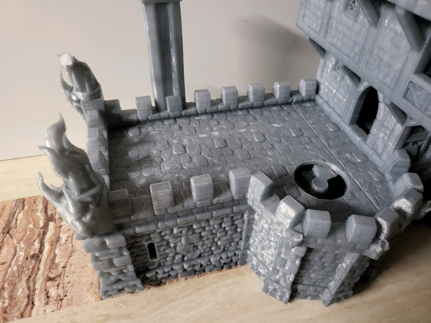 Caretaker Gate House, 28mm, Drennheim, Warhammer, Dungeons and Dragons - 28mm Terrain - warhammer terrain