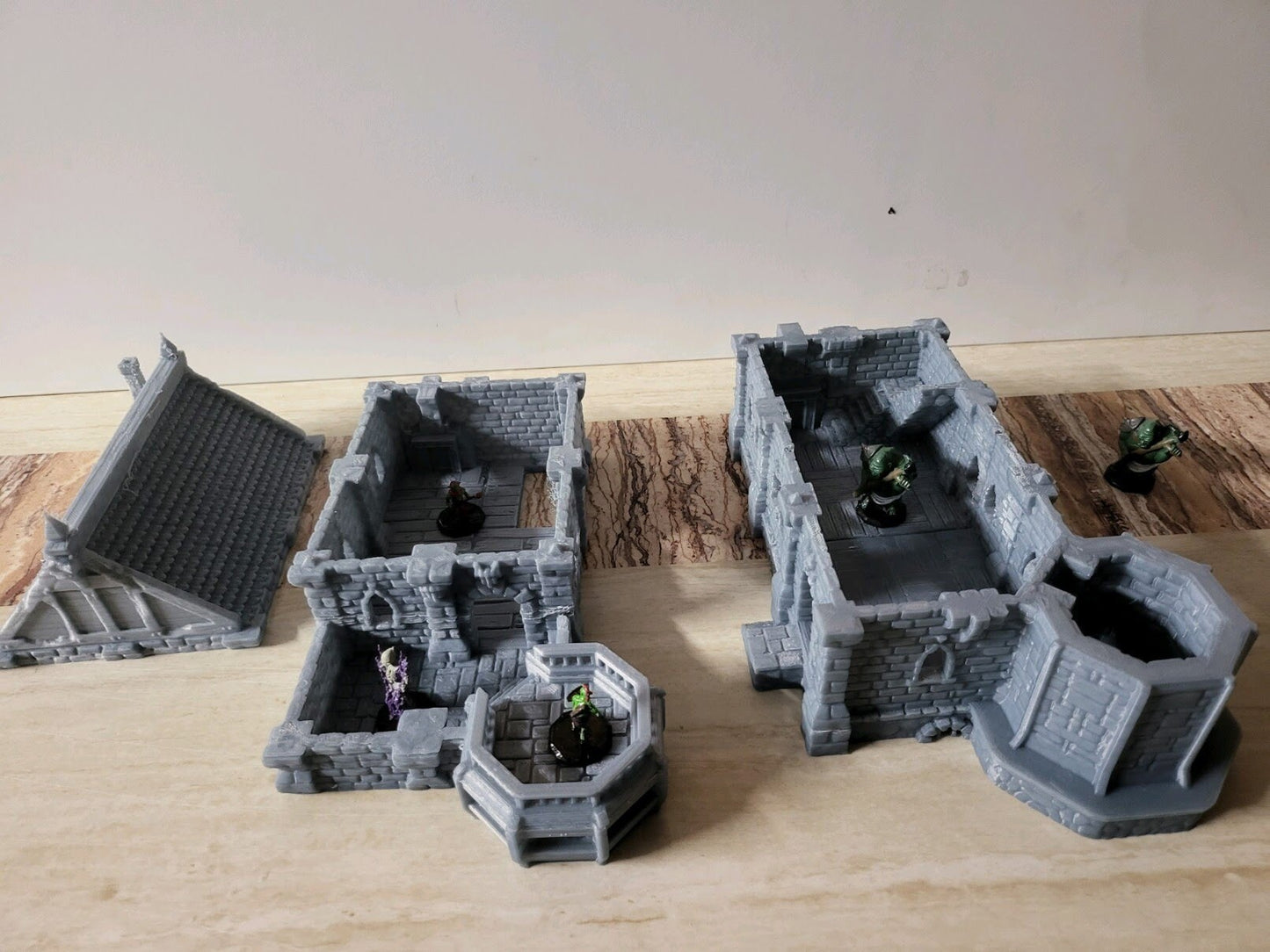 Ulvheim Noblehouse 28mm Scale - Drennheim - Warhammer - Dungeons and Dragons - 28mm Terrain - warhammer terrain