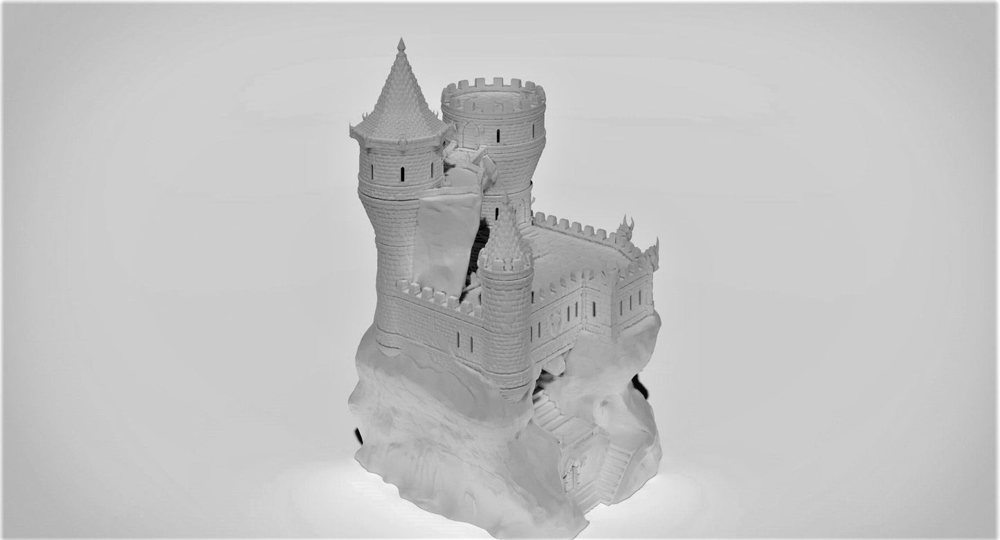 Castle, Fortress, Keep, Warhammer, Defense, warhammer terrain, dnd castle, Wargaming, RPG Terrain, Gaming, Tabletop terrain, Tabletop, dungeons and dragons, Mordheim, dungeons and Dragons, Horses, houses, Tabletop, Fantasy Terrain, Town Set