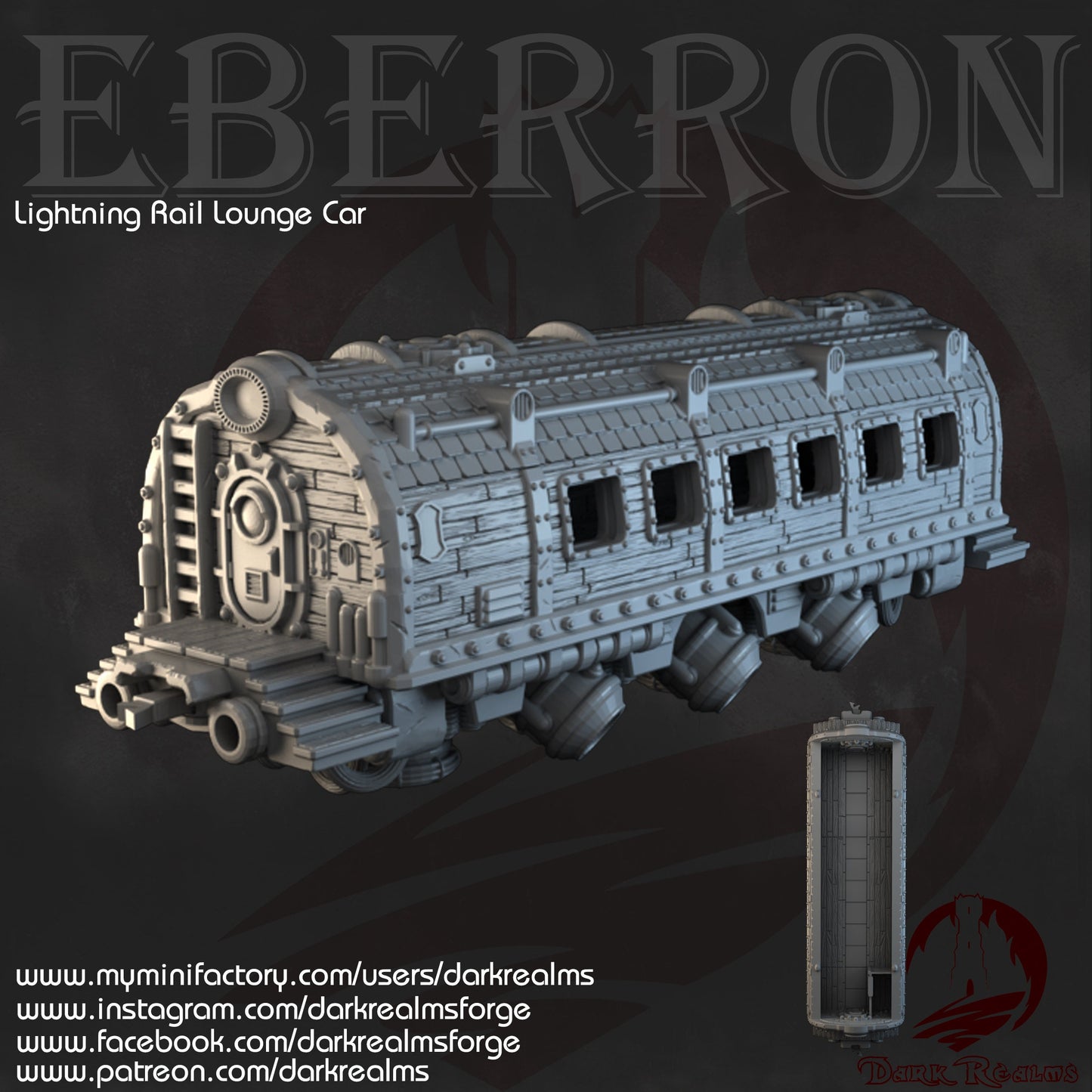 Eberron Train, Eberron Lightning Rail, Rail, Train Engine, Rail Car, Tracks, Train Terrain, Trainset, Rail Set, Rails, Lighting Rail, Locomotive, Cargo Car, Cargo Terrain, Passenger Car, Lounge, Modern Terrain, Industrial Rail, Industrial Train