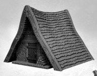 Invaders Tents - Viking Huts - Viking Invaders - Dark Realms - 28mm Terrain - terrain - - Dungeons and Dragons - Tableop