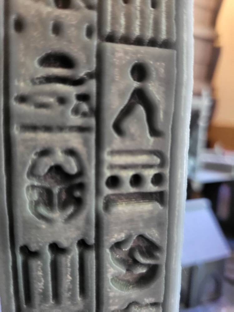 Dungeons and Dragons, Obelisk, Aeterna, tabletop, Minis, centerpiece, Warhammer Terrain, DnD terrain, Gift, Fantasy Terrain, Tower Terrain, Terrain, 32mm Terrain, Fantasy, Egypt Egyptian Terrain, Desert Terrain, hieroglyphs, Egyptian hieroglyphs