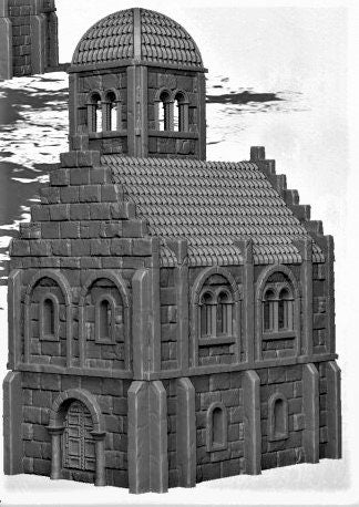 City Building 3 - Arkenfel House 3 - Dark Realms Building 3 -Warhammer - Dungeons and Dragons - 28mm Terrain - warhammer terrain