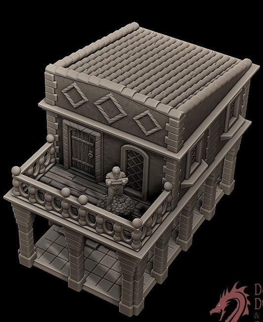 Porch House - City Building