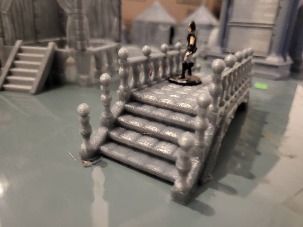 Small Bridge - Dungeons and Dragons - Terrain - Warhammer - 28mm