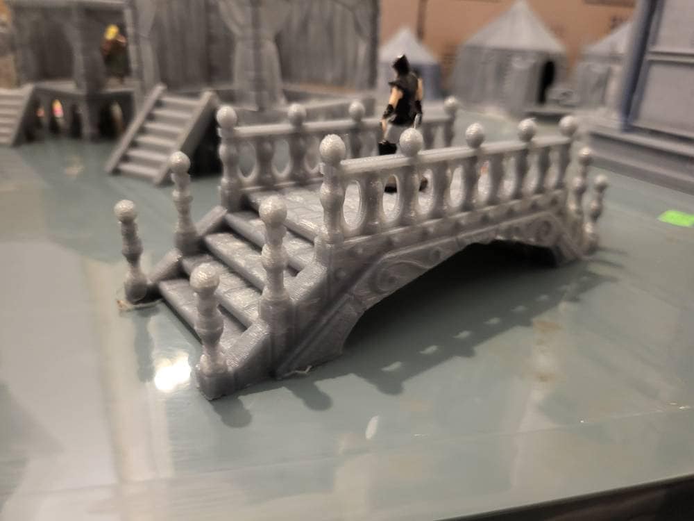 Small Bridge - Dungeons and Dragons - Terrain - Warhammer - 28mm