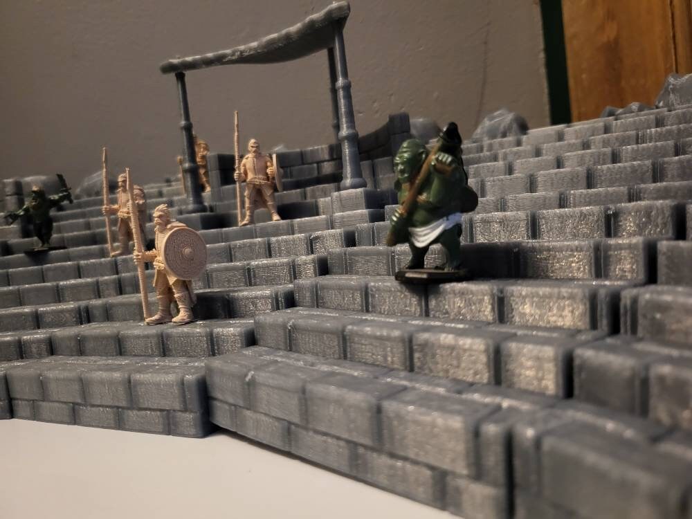 Greek Theater, Arena, Gladiator, Theater, Stage, Gladiator Arena, Coliseum, Fight pit, Thunderdome, Mad Max, Greek, Play, Terrain, Arena Terrain, Dungeons and Dragons, Warhammer, Warhammer Terrain, 28mm Terrain, Tolkien, Great Arena