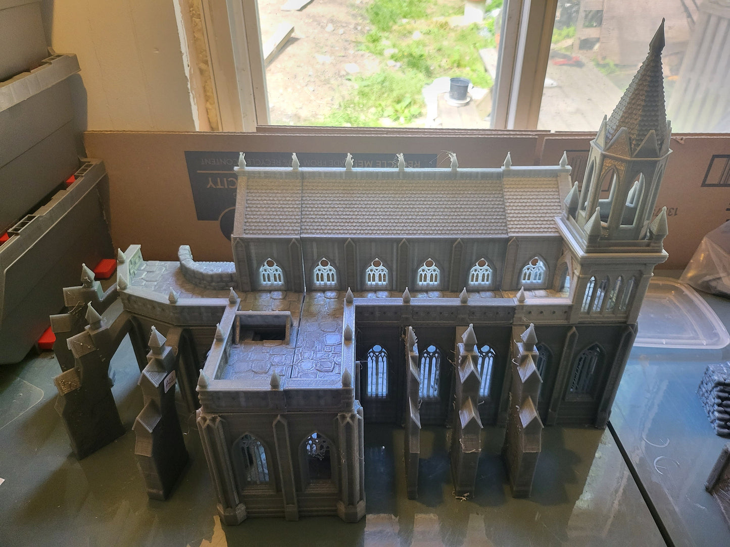 Basilica of All Gods - Drennheim Church 28mm Terrain - Warhammer - Dungeons and Dragons - 28mm Terrain - warhammer terrain