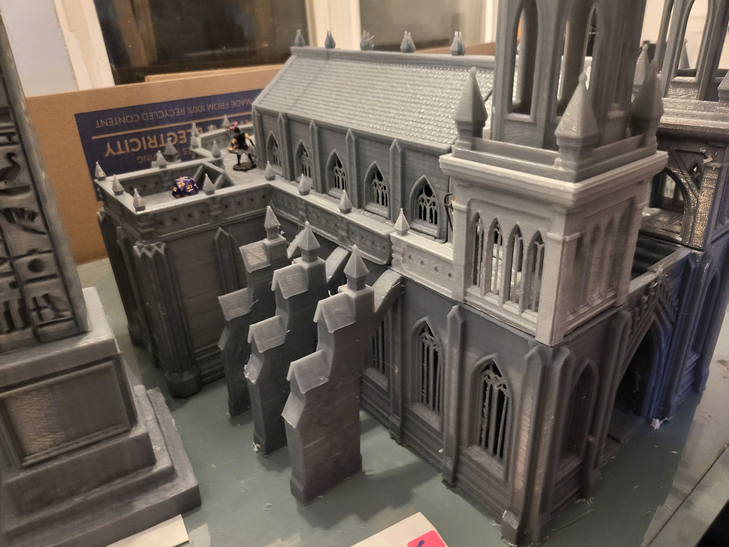 Basilica of All Gods - Drennheim Church 28mm Terrain - Warhammer - Dungeons and Dragons - 28mm Terrain - warhammer terrain