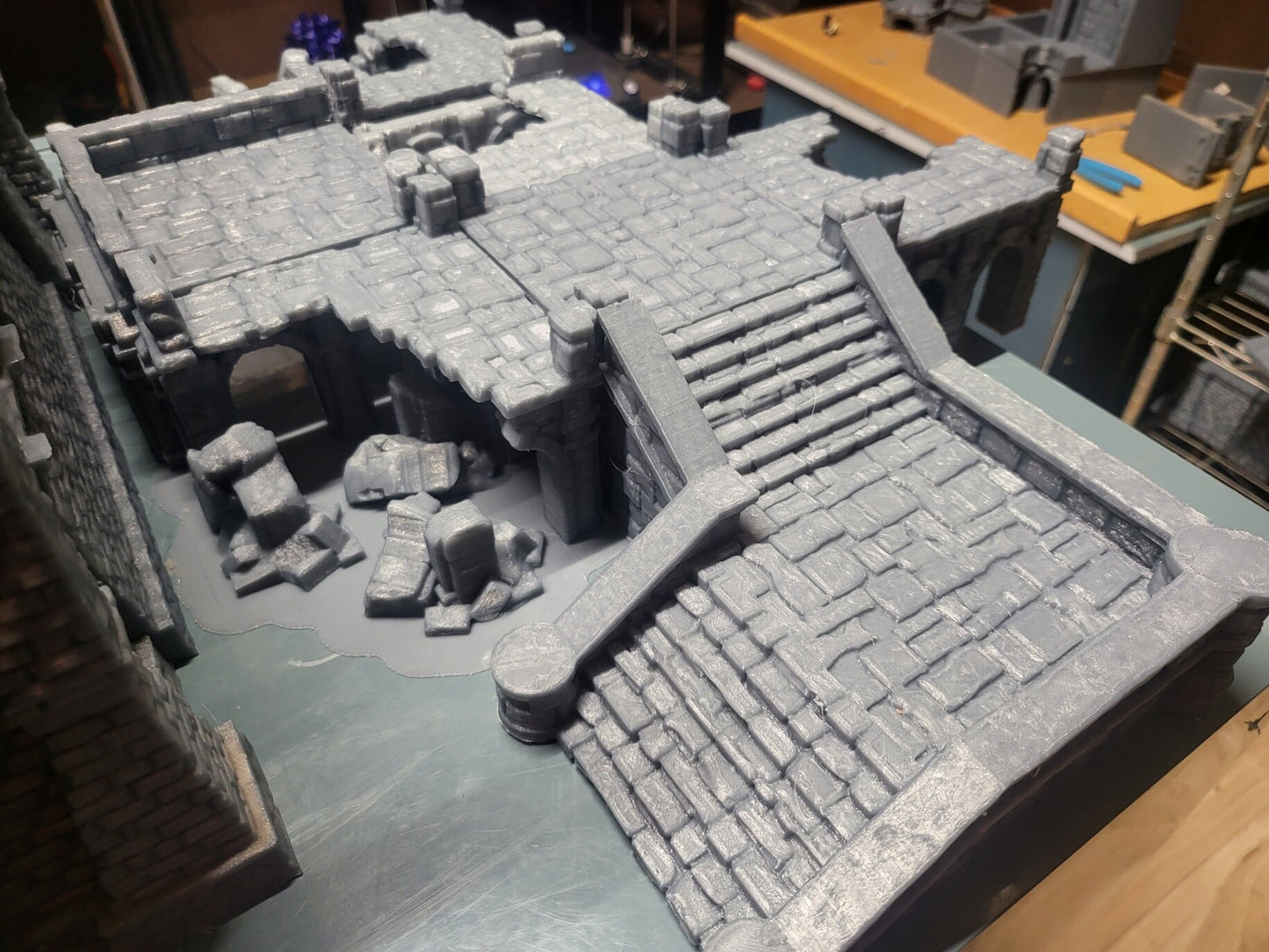 Arkenfel, Walkway , Dungeons and Dragons, Stone Walkway, Walkways, Warhammer Terrain, Tabletop Terrain