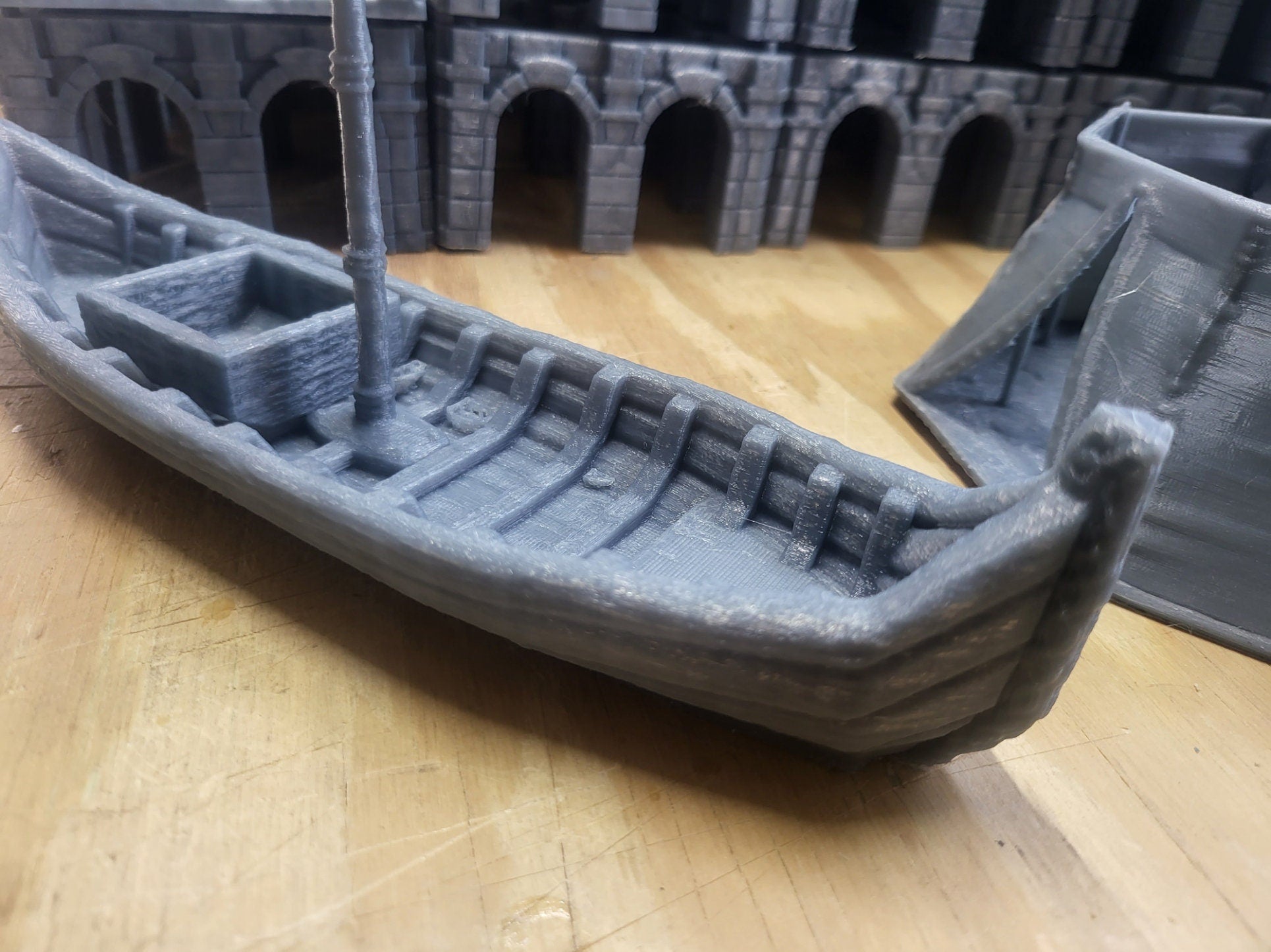 Small Viking Port - Ship Dock, Dock, Viking Dock Dungeons and Dragons