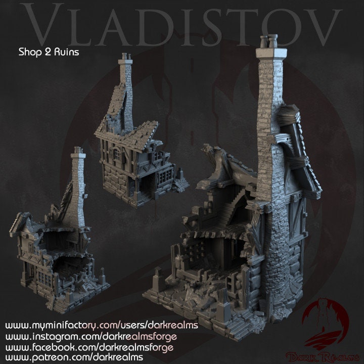 Ruins, Ruin terrain, War Terrain, Tower, Tower Ruins, Arkenfel, Tower or Sorrow, Warhammer, Dungeons and Dragons, Terrain Gift, Tabletop Terrain, curse of strahd, vampire town, Wargaming, RPG Terrain, Wargame Tabletop terrain, Tabletop. Odd, Gaming