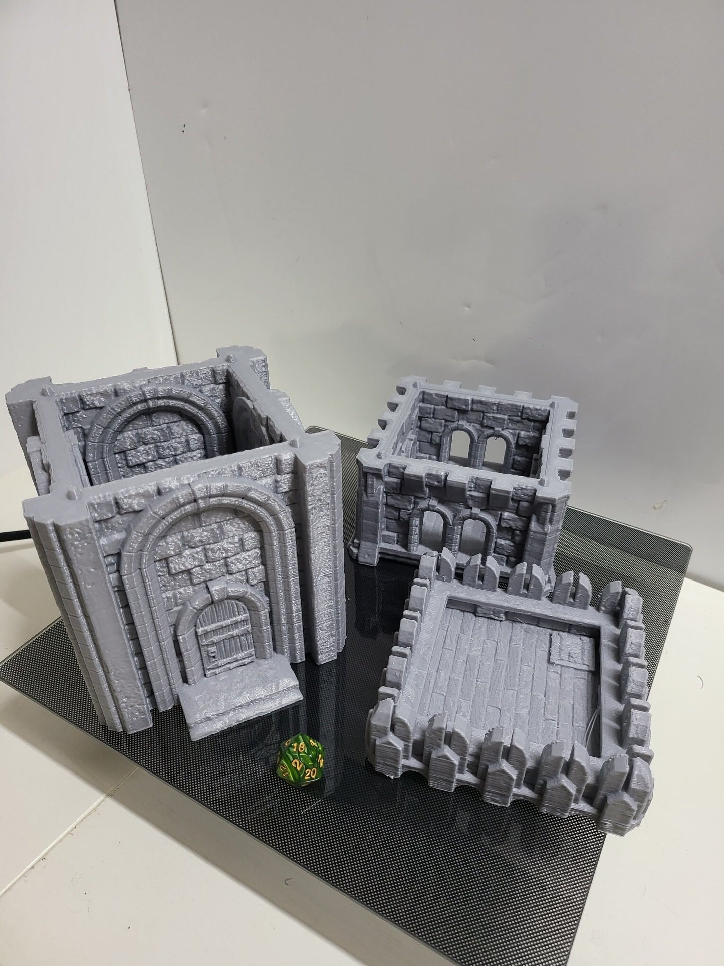 Arkenfel, Ivory Citadel, Trebuchet set, Defense Weapon, Tower Defenses, Field defenses, Dungeons and Dragons, Lord of the Rings, Tower, Ivory Tower, Tower Set, Osgiliath, Minas Tirith, Mordheim, Osgiliath, tabletop terrain, terrain, game table