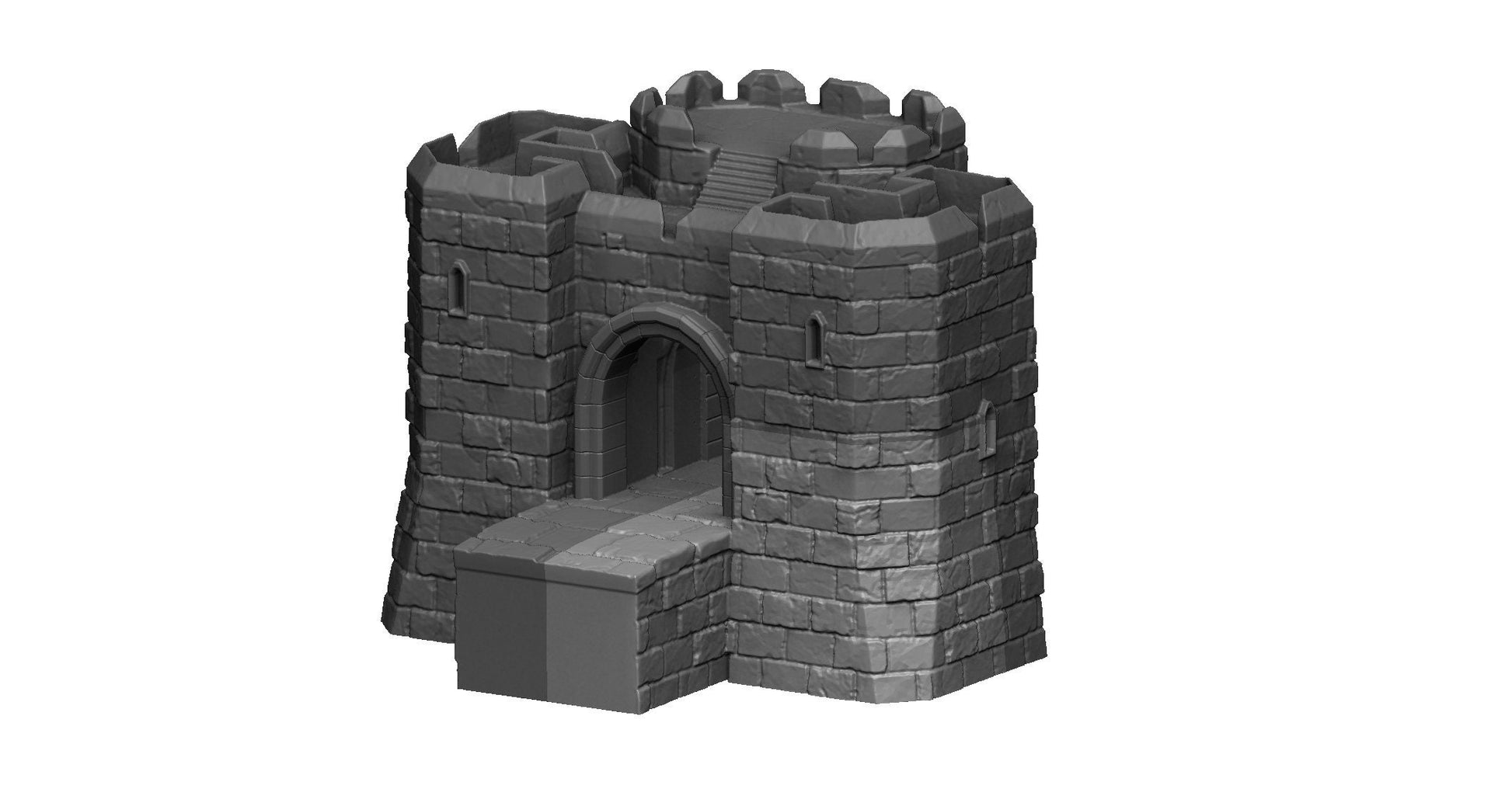 Dark Realms Mountain Keep, Mountain Keep, Helms Deep, Mountain Stronghold