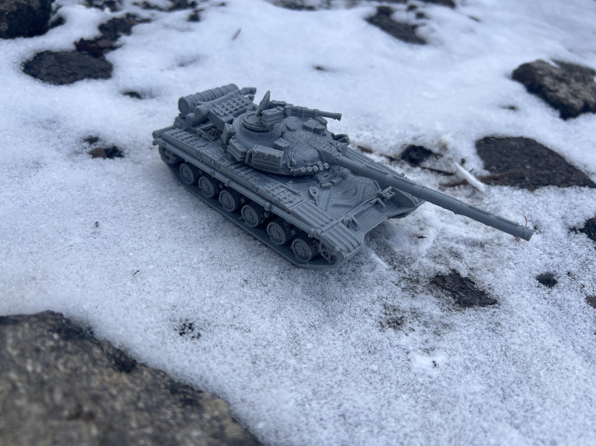 T-64, Russian tank, Modern warfare, Tabletop terrain,