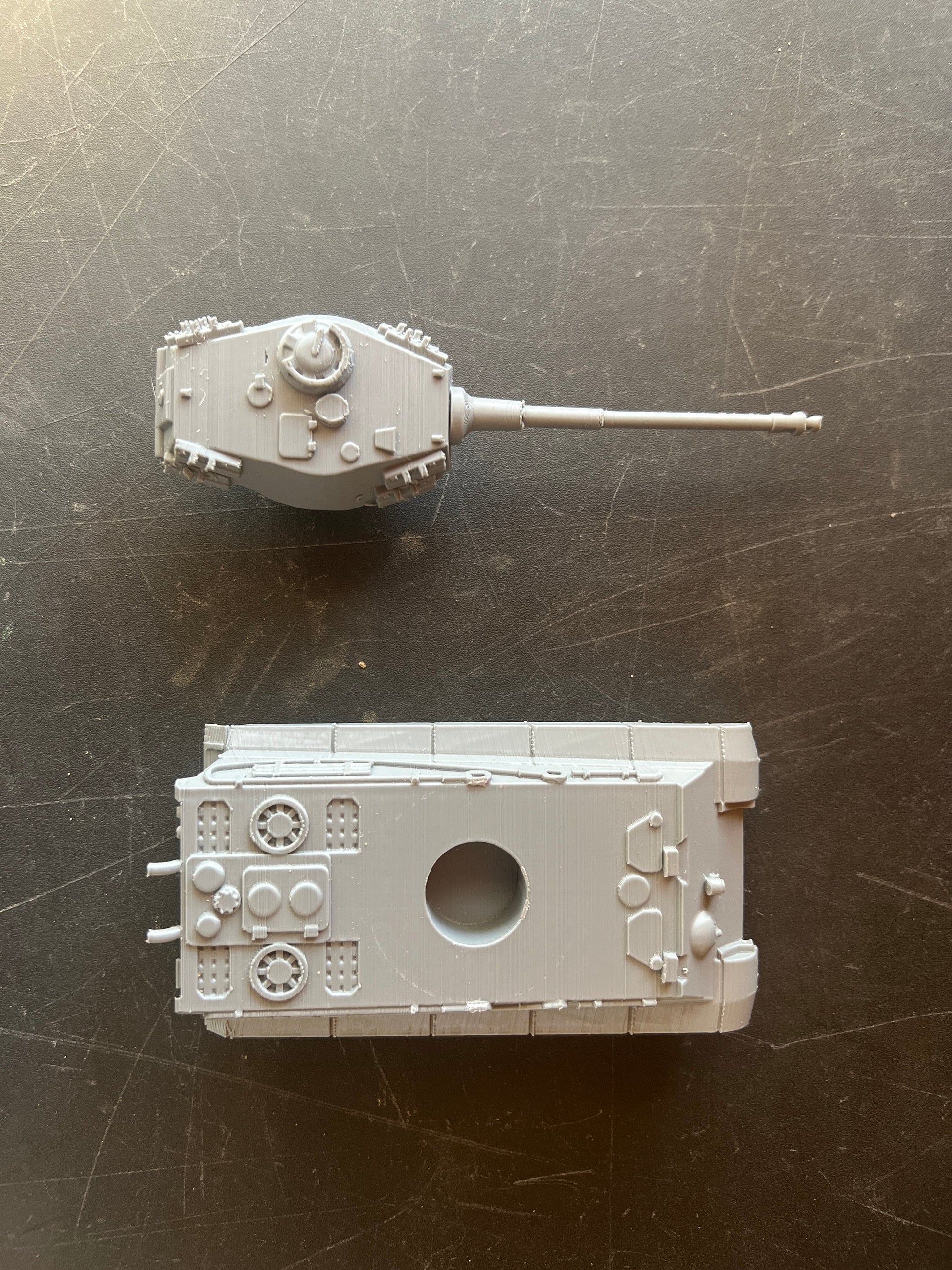 Tiger 2 H, Panzerkampfwagen, , Modern warfare, Tabletop terrain, WW2, WWII,