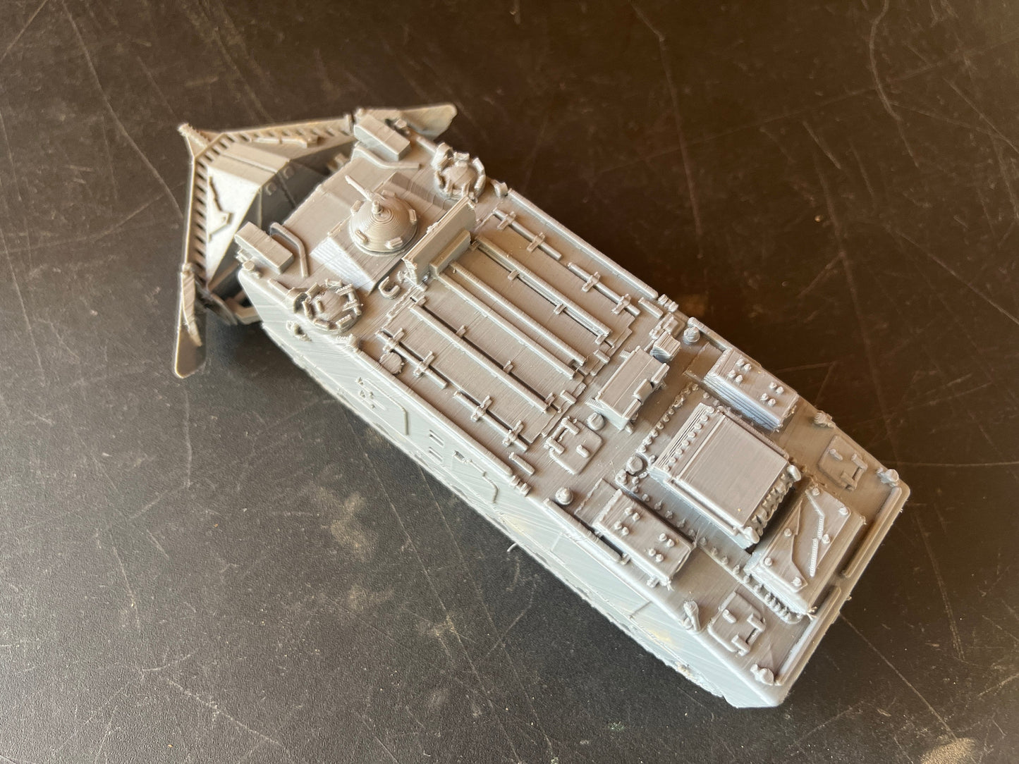 LVTP-5, Landing craft, Post War tank, World War 2, tabletop gaming, tabletop terrain