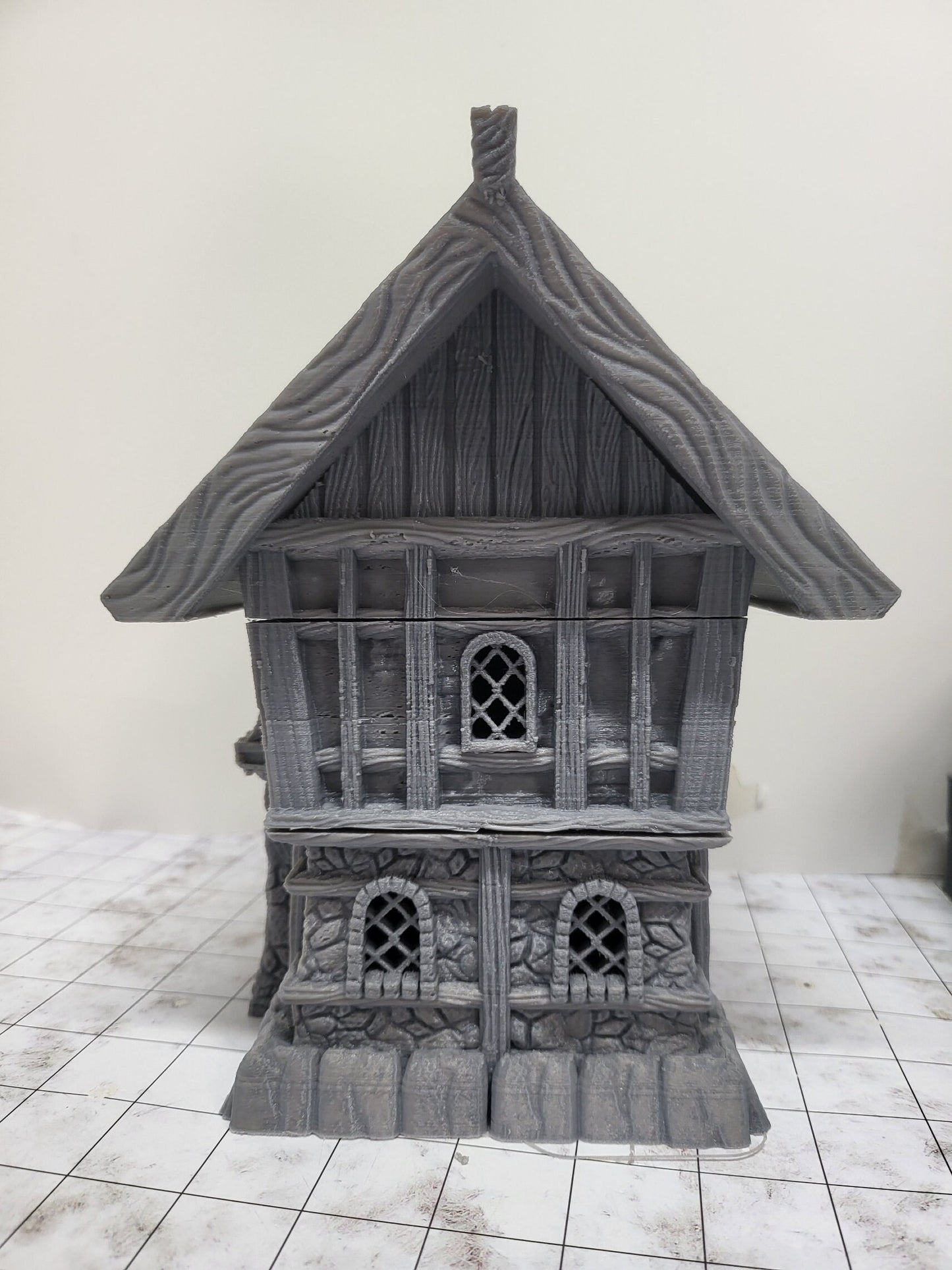 House 1 - City of Zurgnan n- 28mm Scale - Mujjasforge - Warhammer - Dungeons and Dragons - 28mm Terrain - warhammer terrain