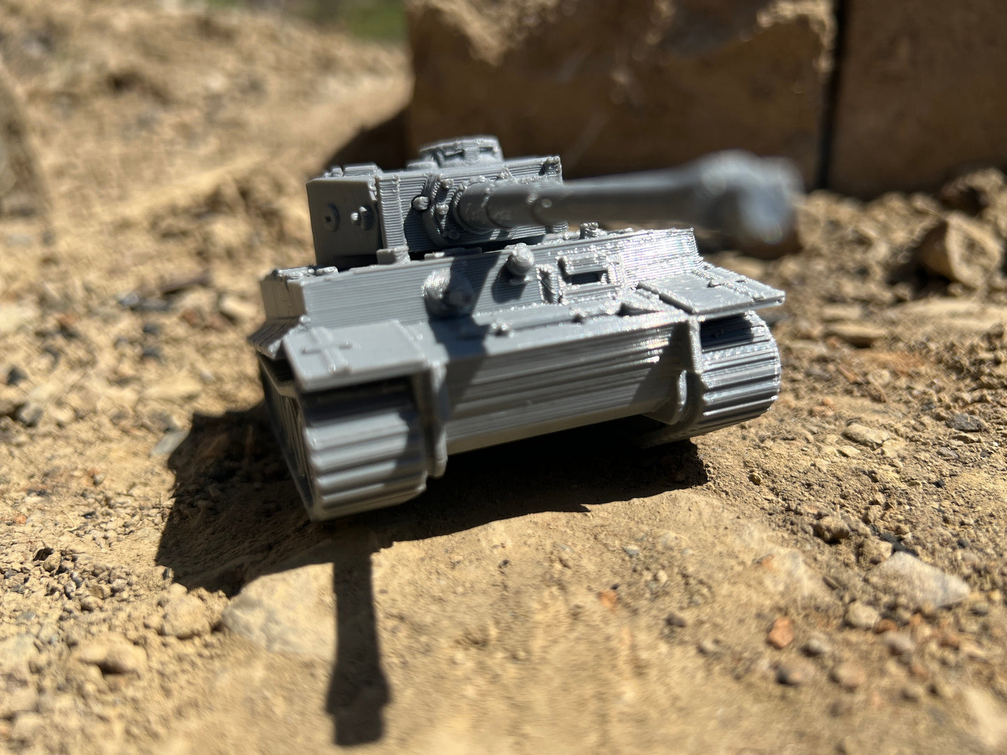 Tiger I Panzerkampfwagen for Tabletop Wargaming - Modern Warfare Tank Model