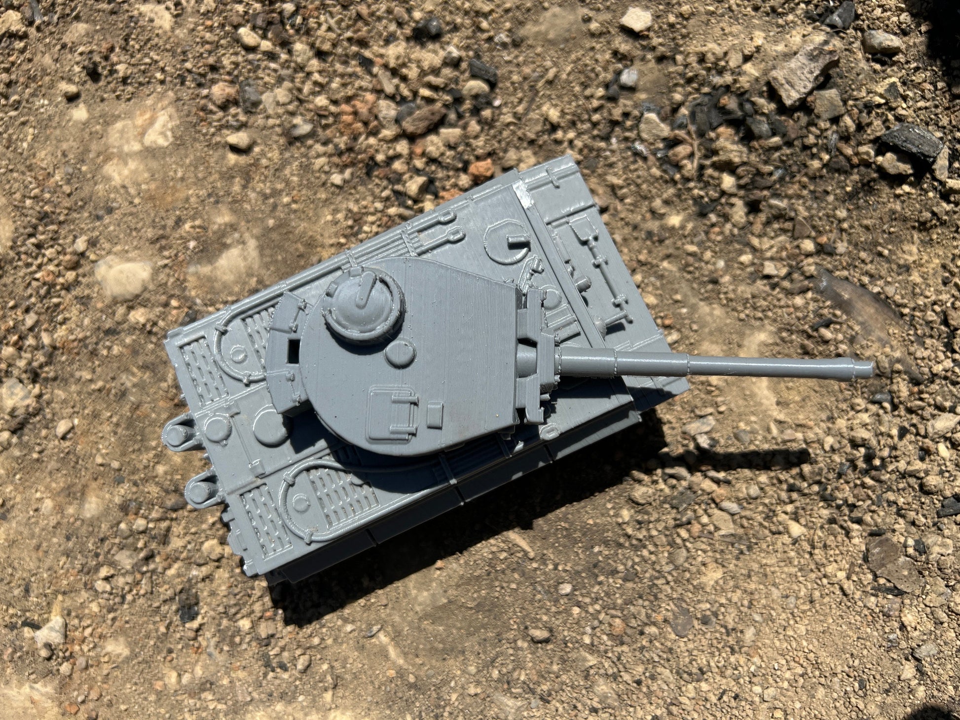 Tiger I Panzerkampfwagen for Tabletop Wargaming - Modern Warfare Tank Model