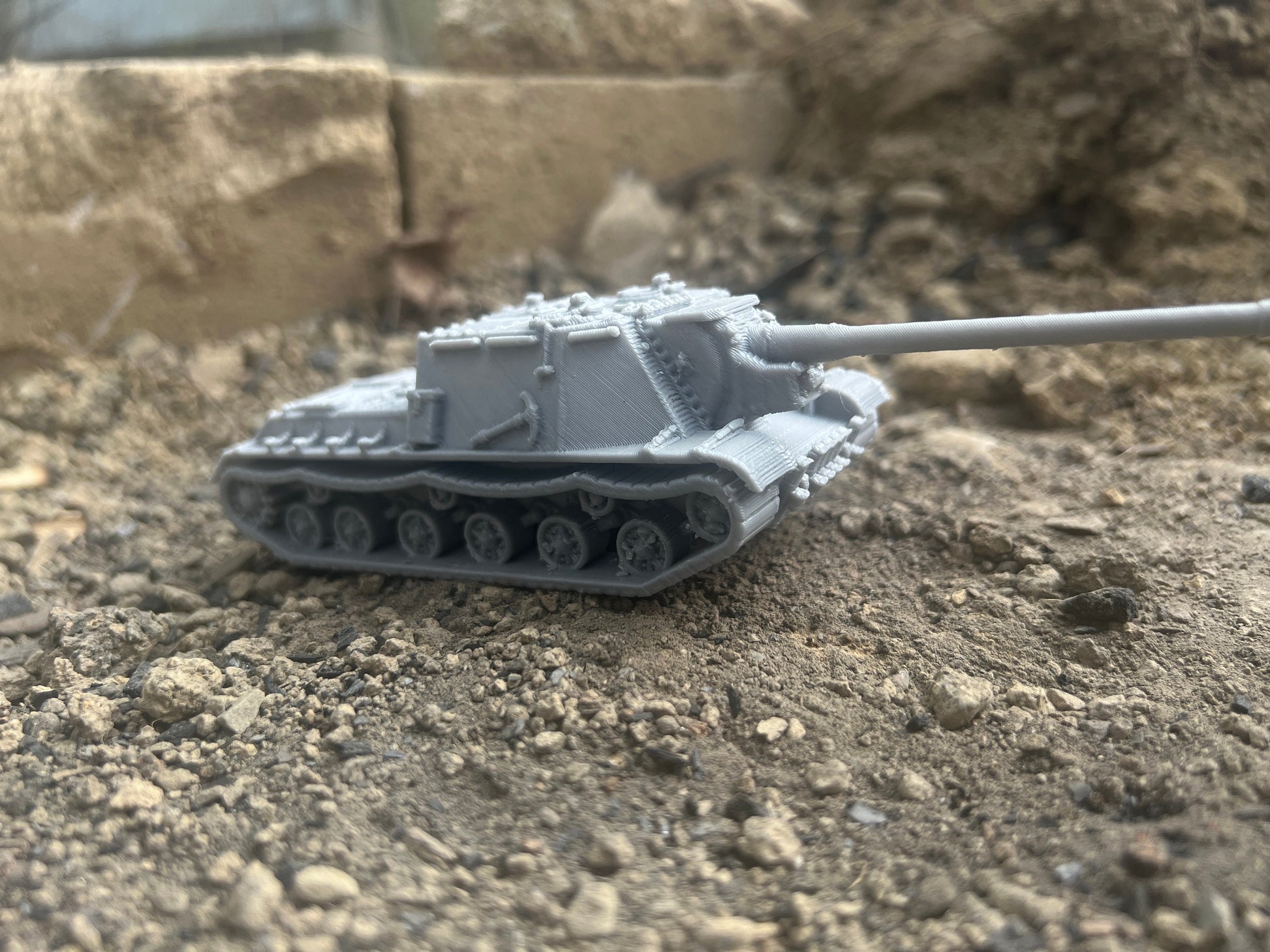 ISU-122, Anti tank, Soviet Era, Post War, cold war, tabletop gaming, tabletop terrain, tank