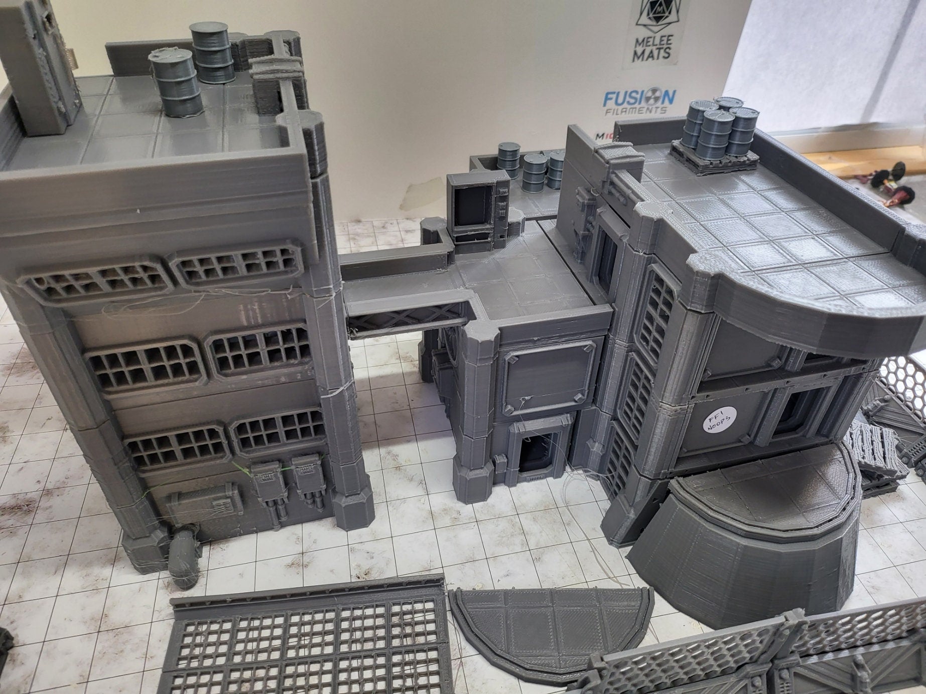 Power Station, Neo City, generator, station, shadowrun, , Industrial, Sci-fi, Wargaming