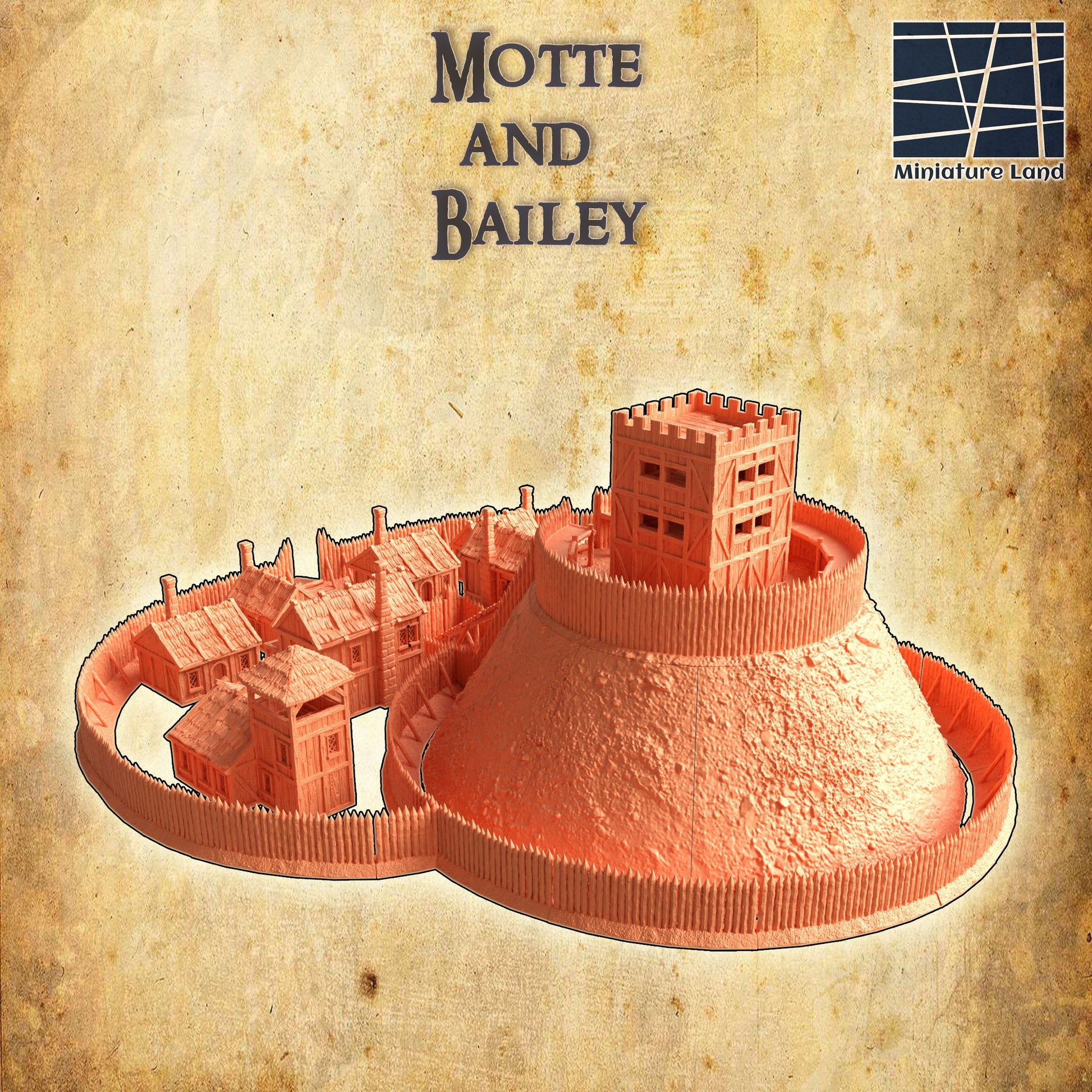 Motte and Baily, Mountain Fort, Norwich, Baily Keep, Fort Motte