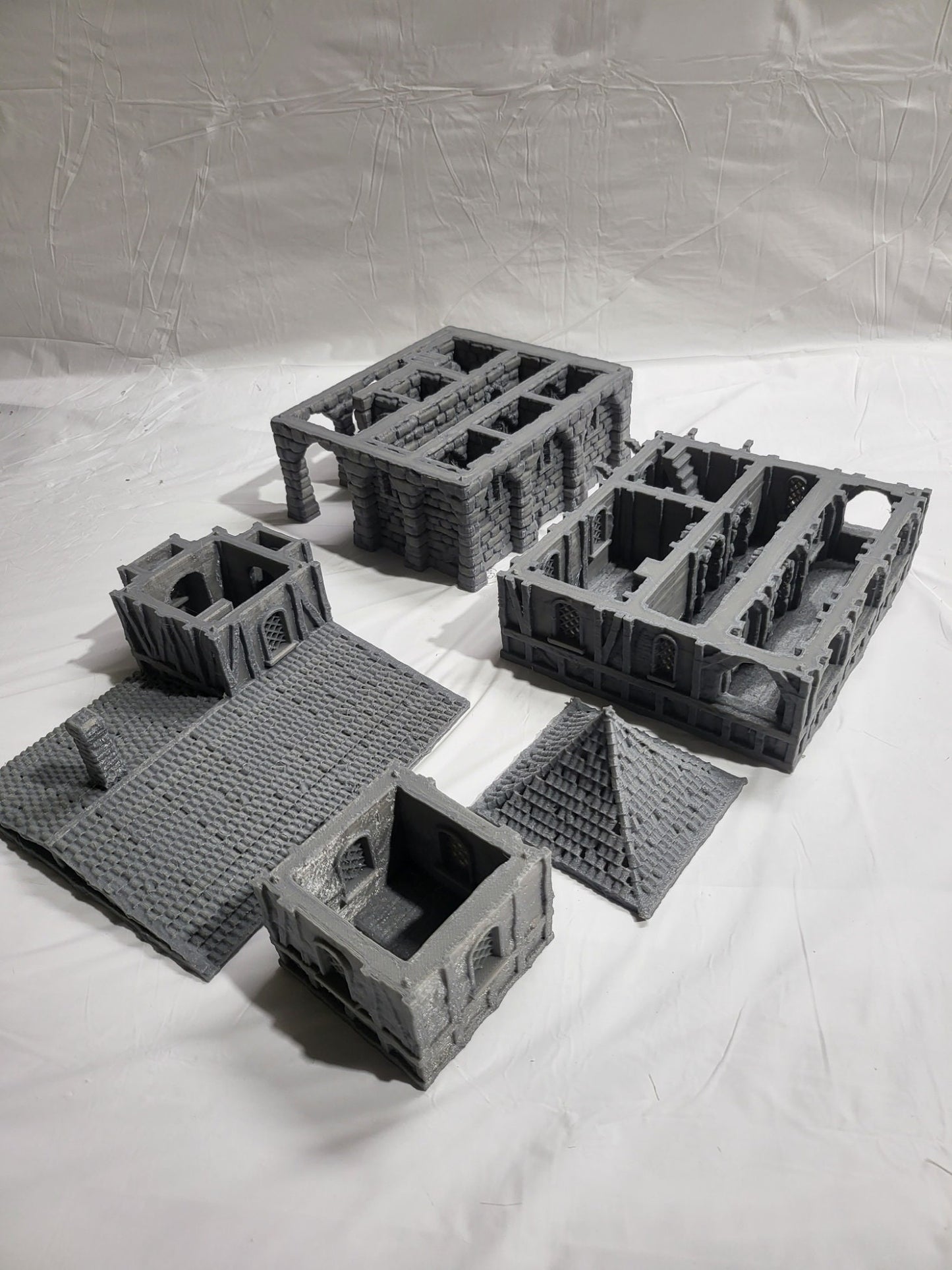 Village Prison, Prison, Cells, Jail, wargaming, dungeons and dragons, tabletop terrain, prison terrain, 28mm terrain