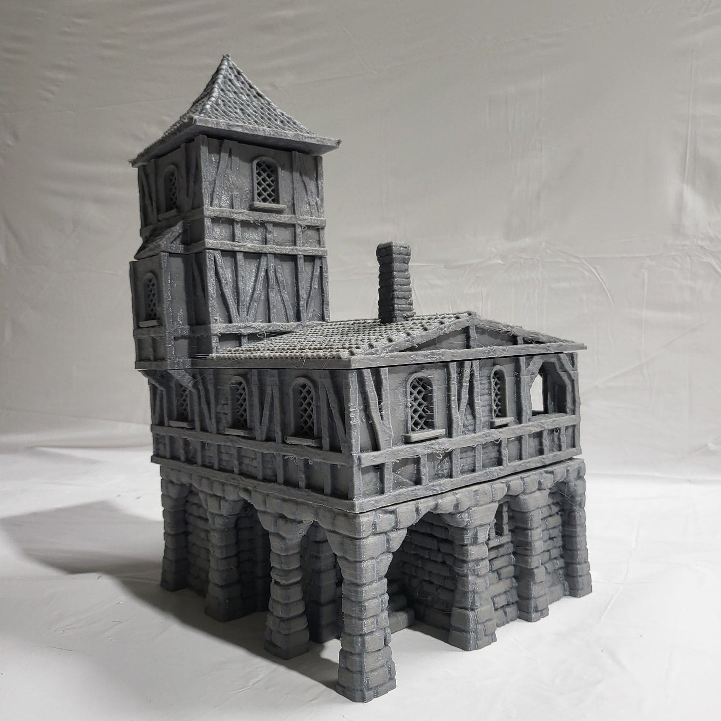 Village Prison, Prison, Cells, Jail, wargaming, dungeons and dragons, tabletop terrain, prison terrain, 28mm terrain