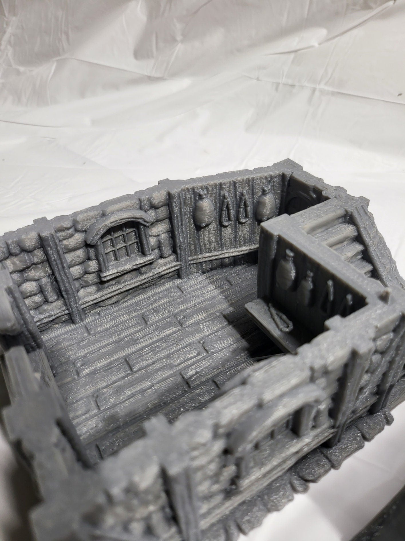 DnD Miniature, 40k Terrain, Train Terrain, Tabletop Town, Tabletop Game, Dnd Table, DND Terrain, DND Miniatures, gaming terrain, 28mm Castle, 28mm Terrain, warhammer, time keeper