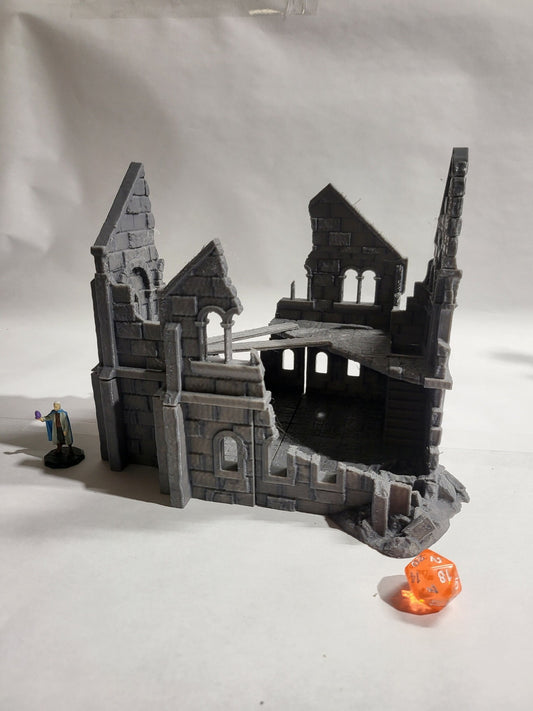 Common House Ruins, Arkenfel House 4 ruins, Warhammer Ruins, Warhammer terrain, Dungeons and Dragons Terrain, Dnd Ruins, Ruins