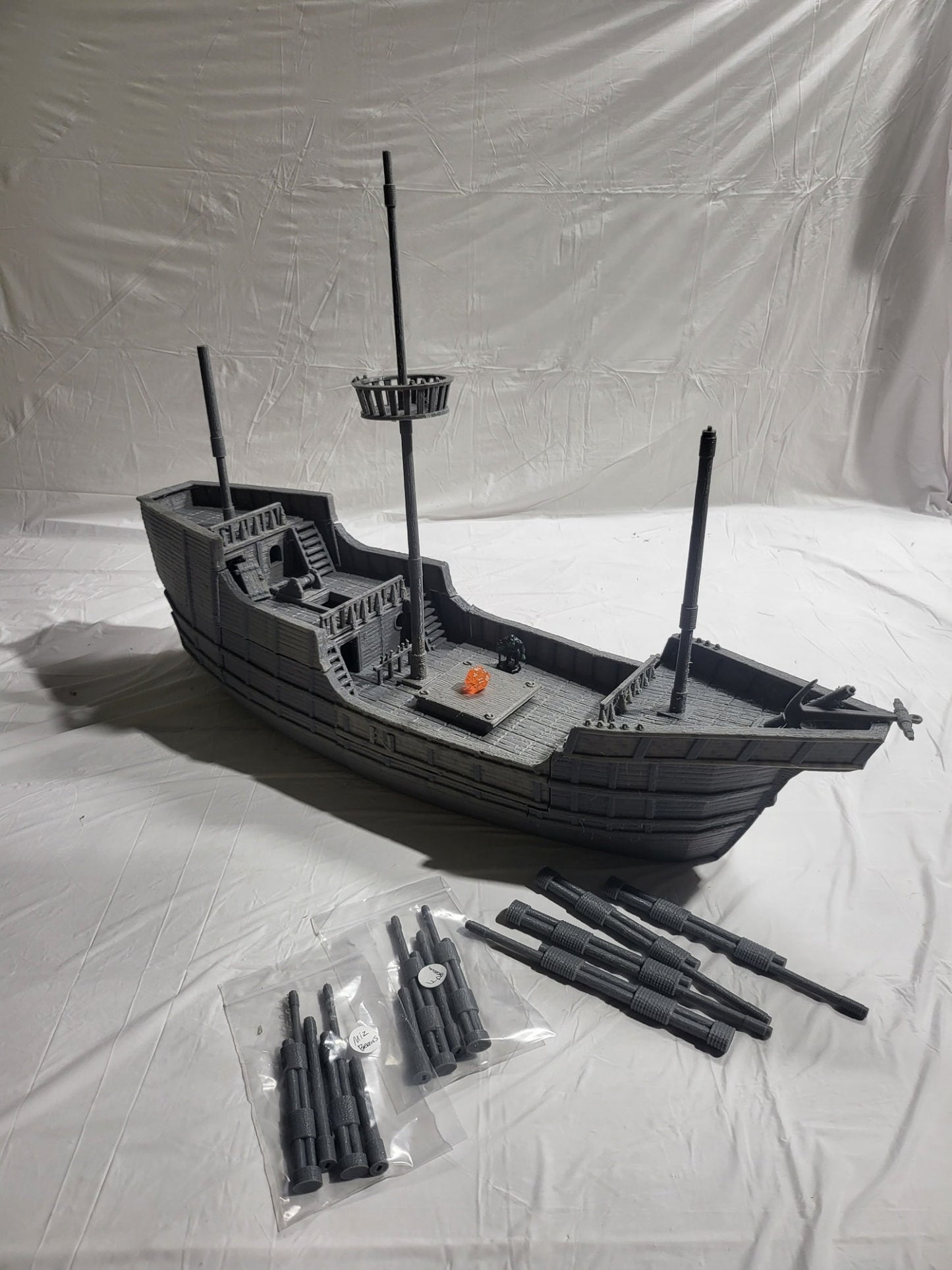 Game Board, Ship, Pirate SHip, Cargo Ship, Shipping Vessel, Seaport, Harbor ship, DND Terrain, DND Miniatures, gaming terrain, Pirate, 28mm Terrain, Pirate vessel, Pirate Terrain, Pirate merchant, Merchant ship, Village, Jack Sparrow, carrack, boat