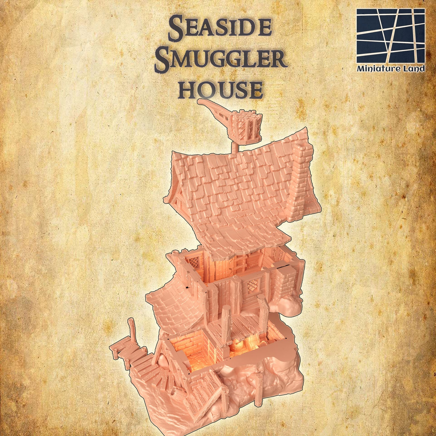 Seaside Smugglers House, Dungeons and Dragons, Port