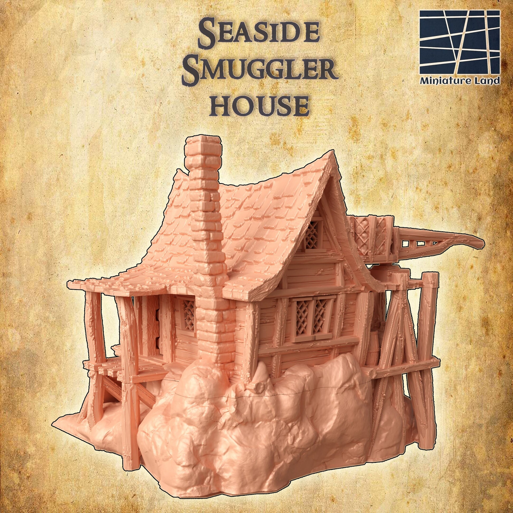 Seaside Smugglers House, Dungeons and Dragons, Port