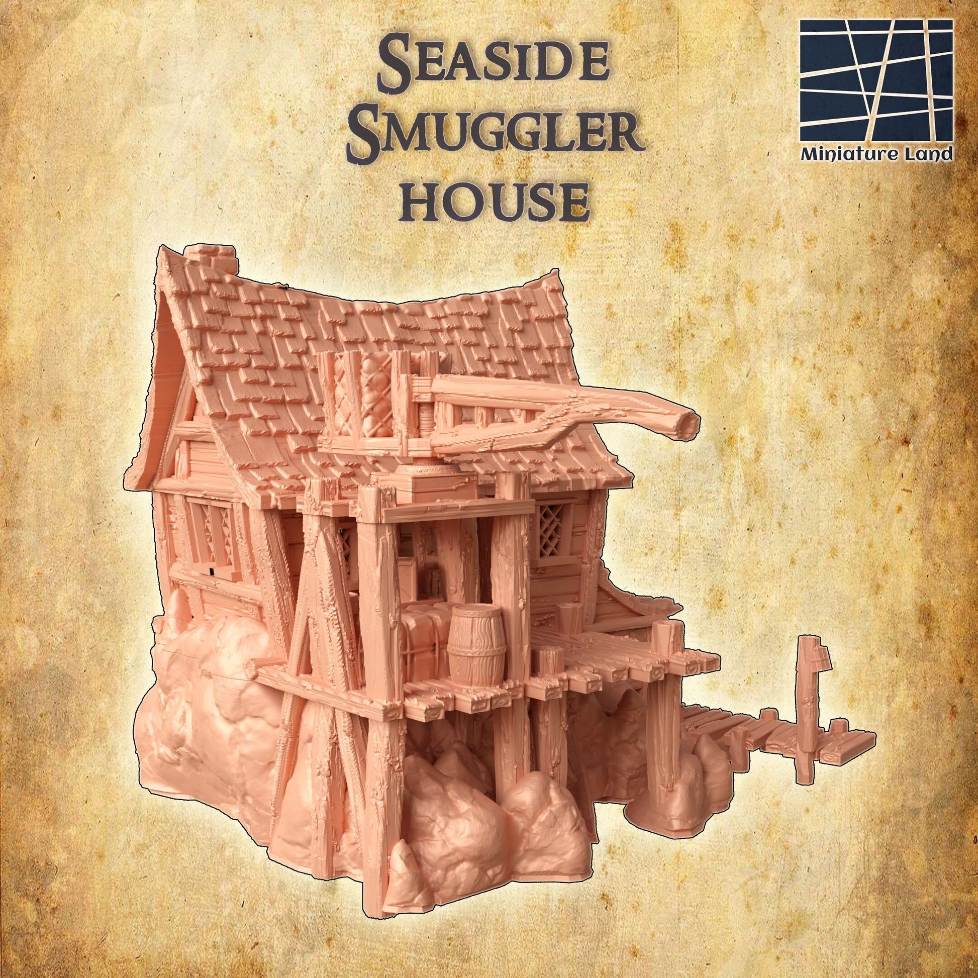 Seaside Smugglers House, Dungeons and Dragons, Port