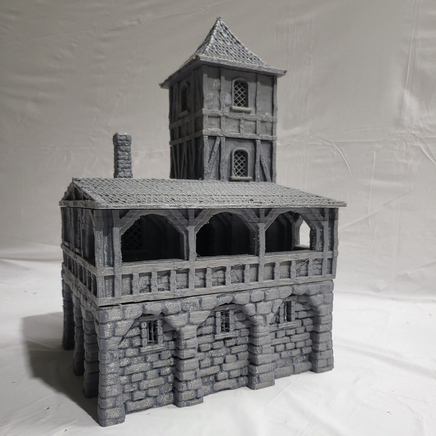 Village Prison, Prison, Cells, Jail, wargaming, dungeons and dragons, tabletop terrain, prison terrain, 28mm terrain