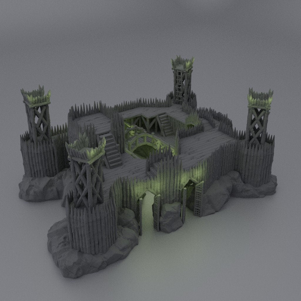 This fortress is the ultimate defense for the King of the North, three levels of play and five towers boasting exceptional defensive capabilities. With its open village setting, large battlement areas and unparalleled visibility