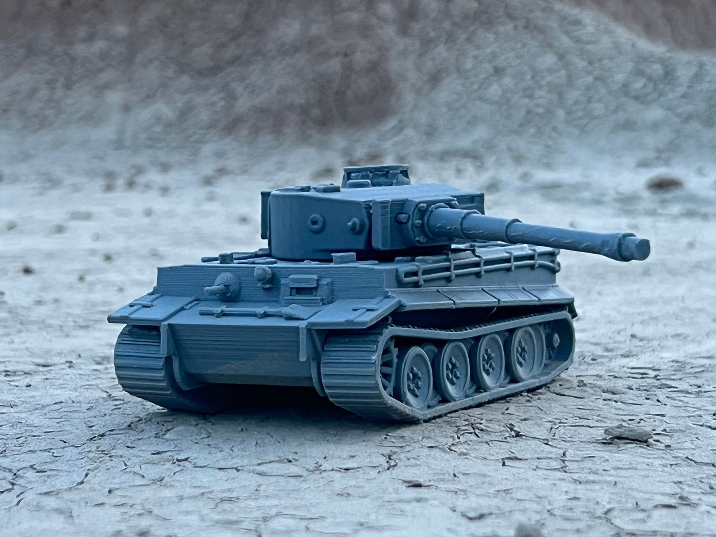 Tiger I Panzerkampfwagen for Tabletop Wargaming - Modern Warfare Tank Model