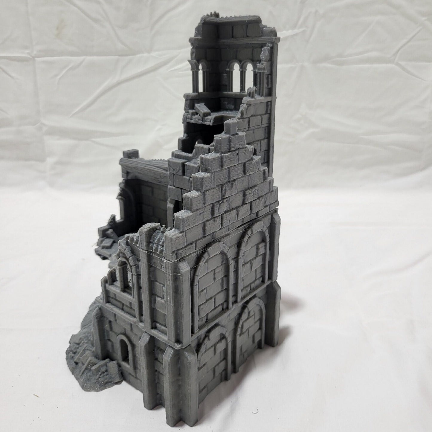 City Building 3 Ruins , Arkenfel House 3 Ruins, Osgiliath 3 Ruins, Warhammer, Dungeons and Dragons, 28mm Terrain, warhammer terrain