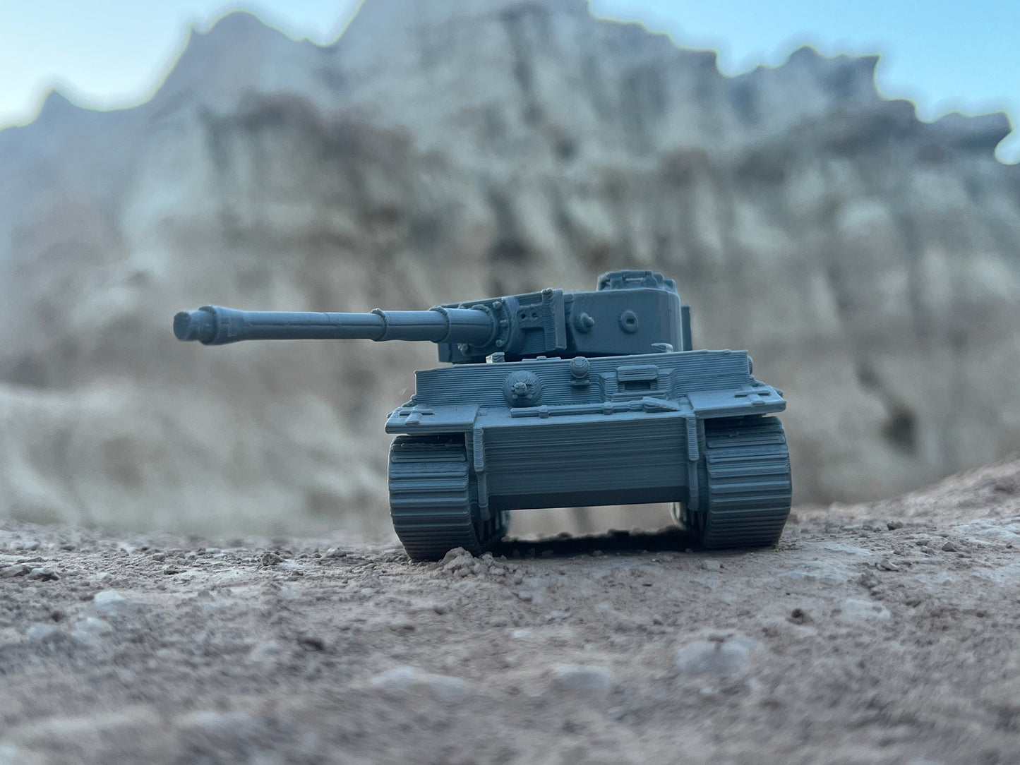 Tiger I Panzerkampfwagen for Tabletop Wargaming - Modern Warfare Tank Model