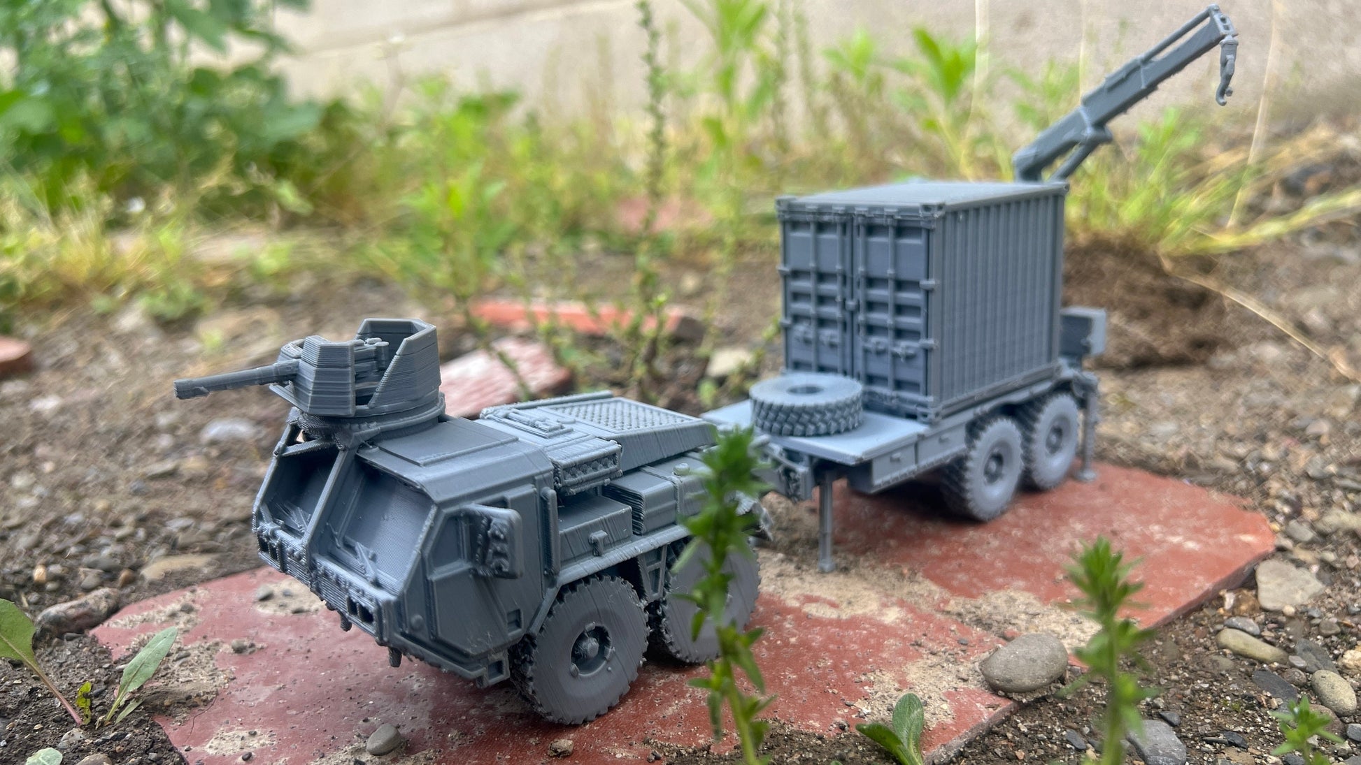 MK48 Dragon Wagon, truck, , Modern warfare, Tabletop terrain, WW2, Modern tank,