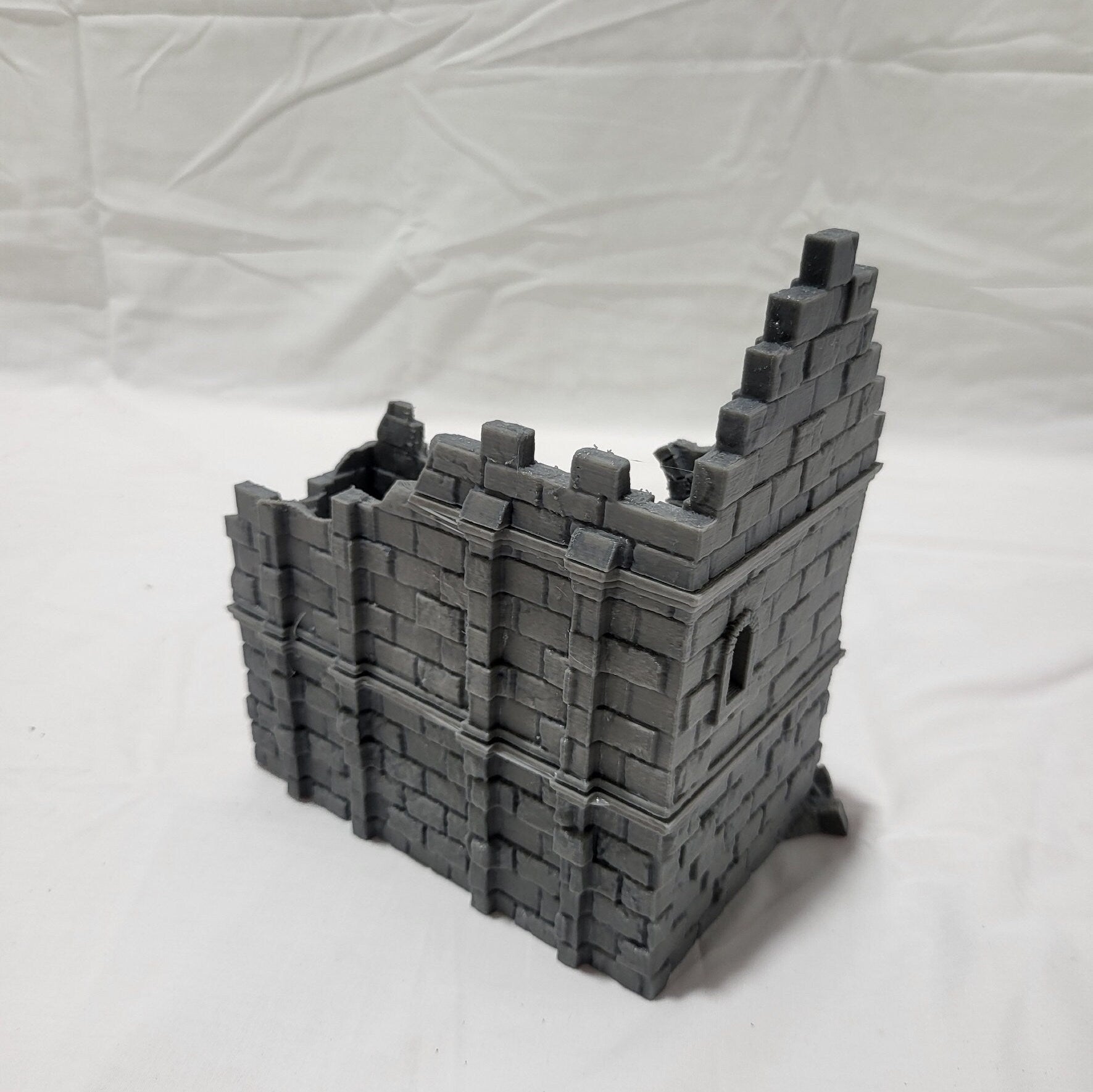 City Building 1 Ruins, Arkenfel House 1 Ruins, Osgiliath 1 Ruins, Warhammer, Dungeons and Dragons, 28mm Terrain, warhammer terrain