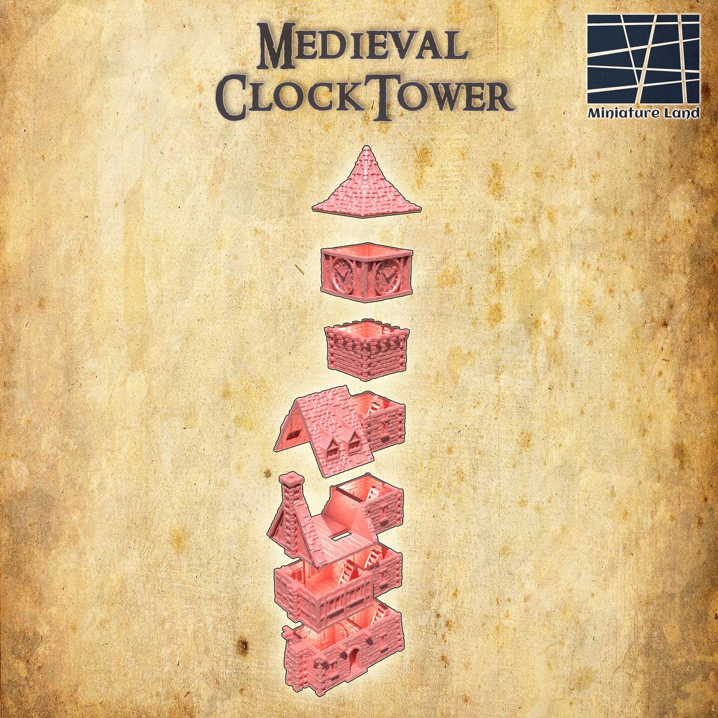 Medieval Clocktower, Clocktower