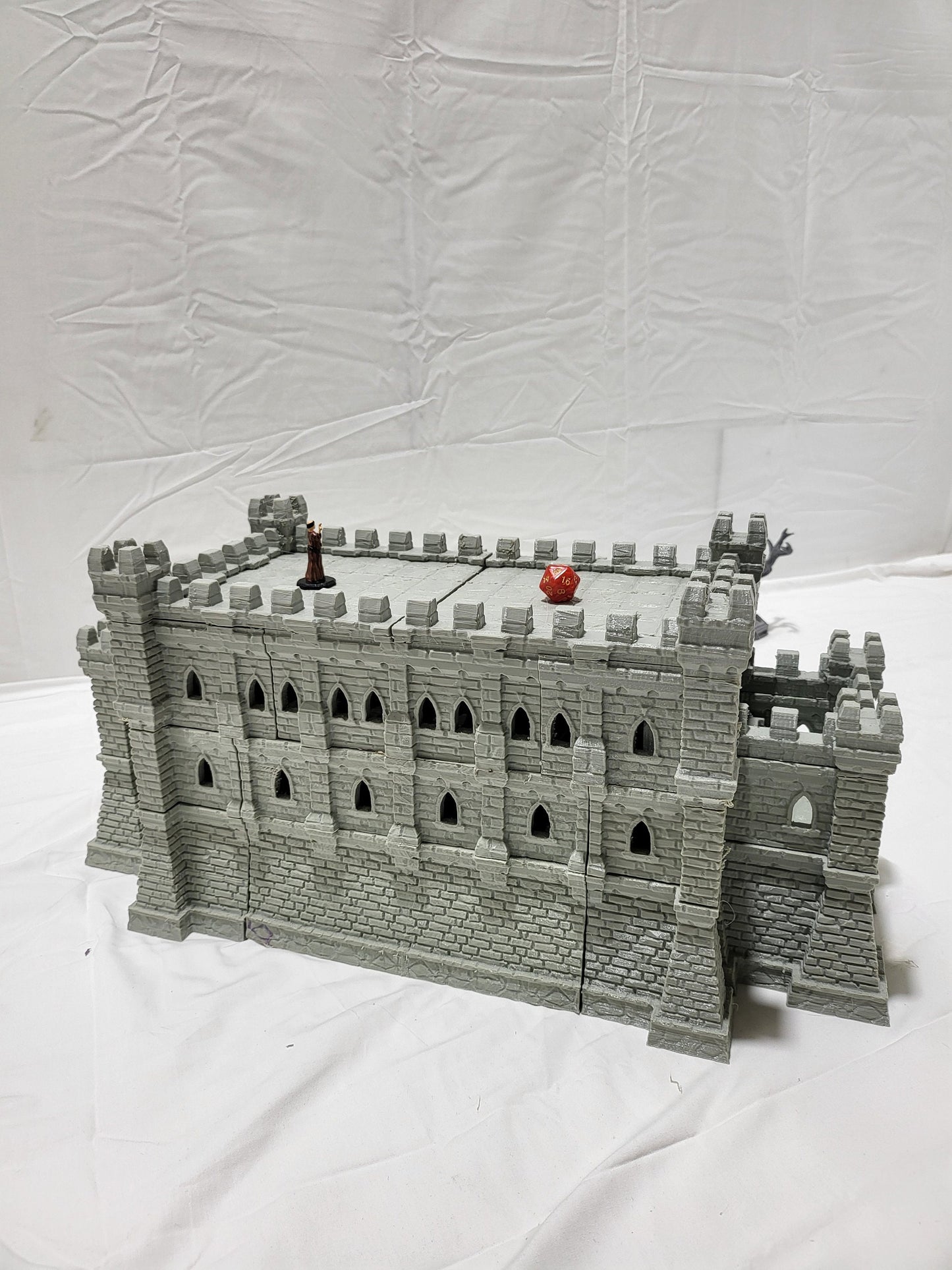 Fort Ulvheim for tabletop wargaming with detailed fortified walls, defensive towers, and buildings. Ideal for strategic battles, fortress sieges, and immersive RPG scenarios in games like Warhammer, D&D, Pathfinder, and historical sieges.