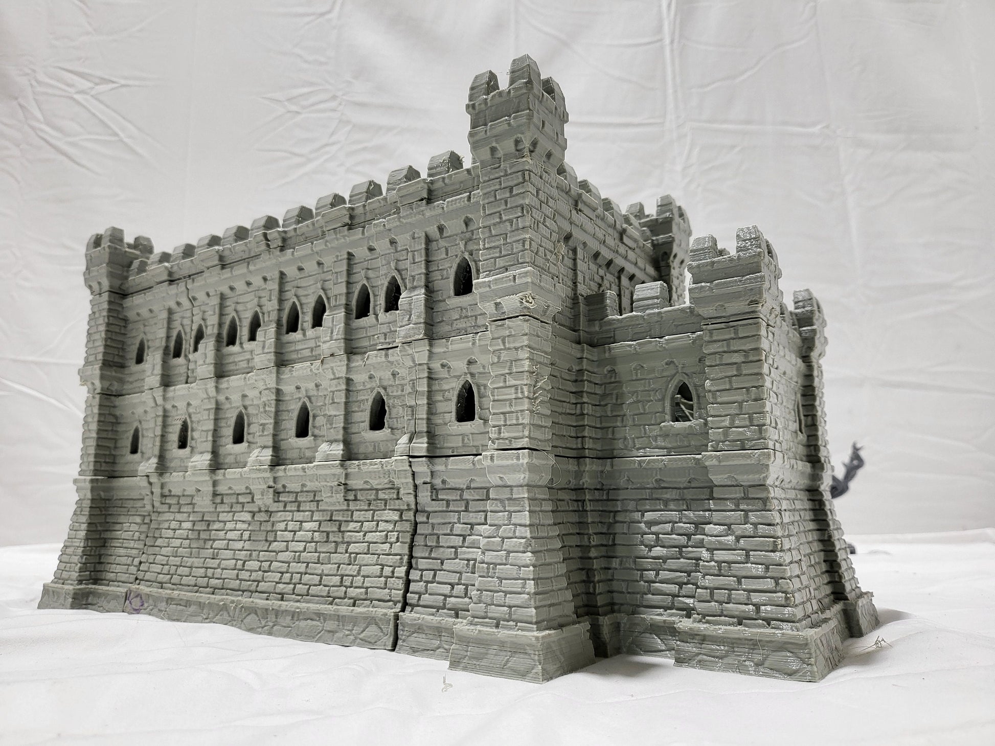 Fort Ulvheim for tabletop wargaming with detailed fortified walls, defensive towers, and buildings. Ideal for strategic battles, fortress sieges, and immersive RPG scenarios in games like Warhammer, D&D, Pathfinder, and historical sieges.