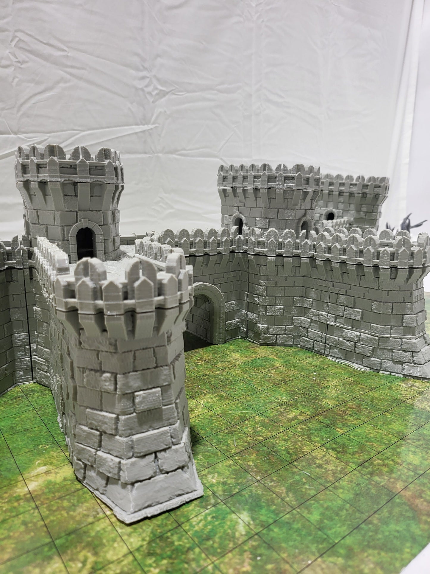 15mm Ivory Citadel Walls, The Outer Wall, Walls, Dungeons and Dragons, 15mm Terrain, Citadel