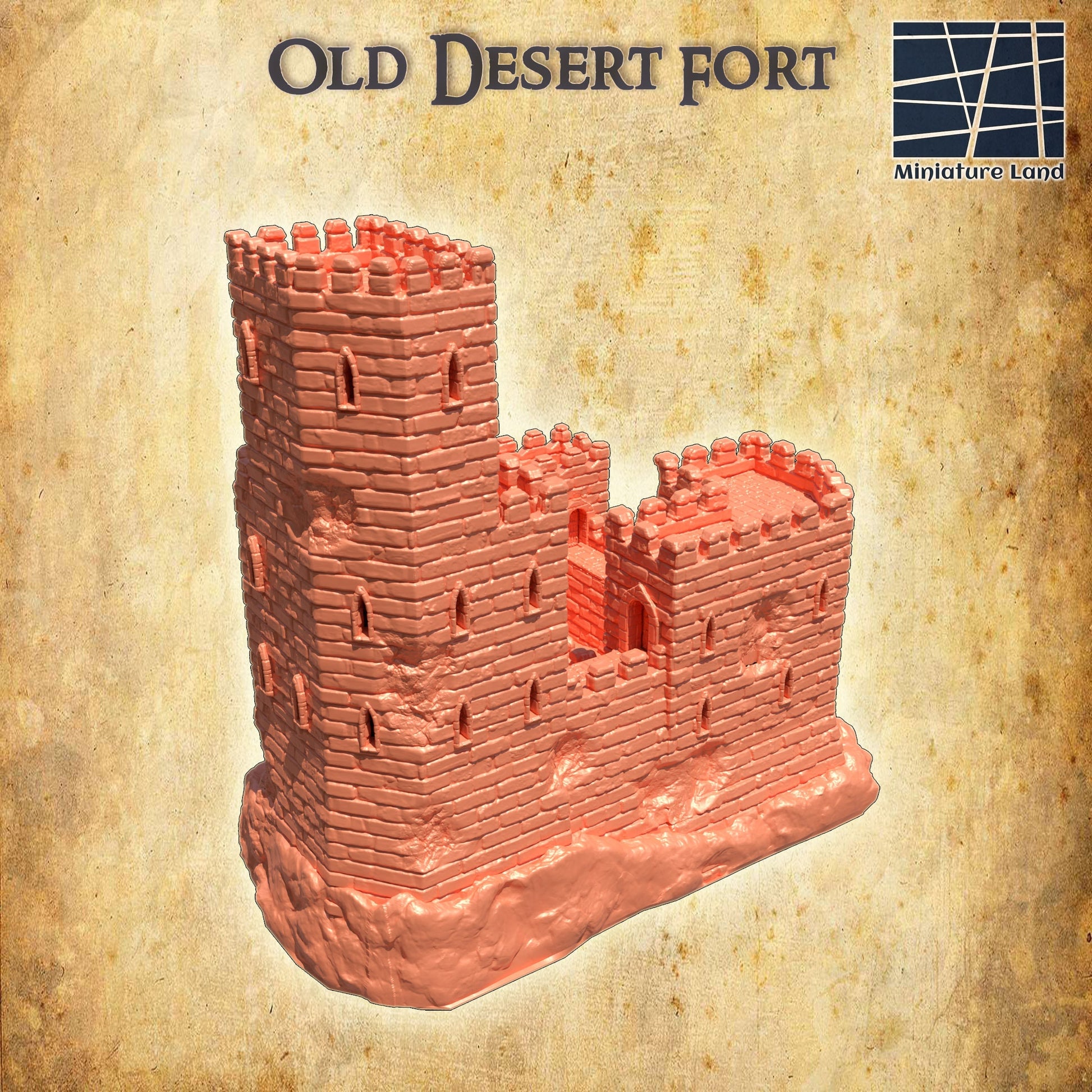 Old Desert Fort, Desert Fortress