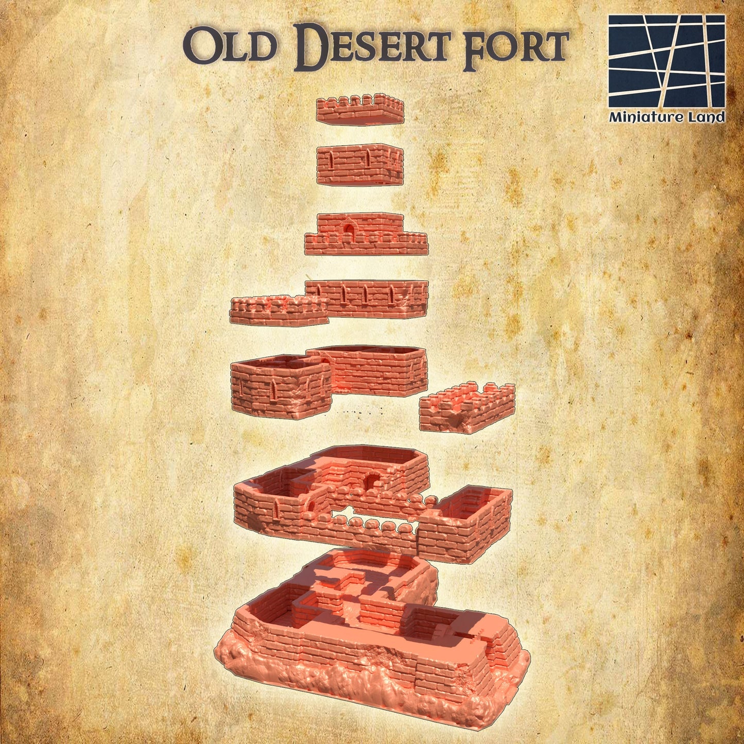 Old Desert Fort, Desert Fortress